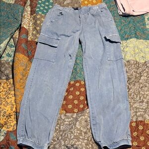 Old Navy Kids Light Blue Cargo Jeans